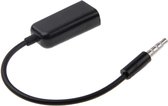 Mobigear Splitter AUX 3.5mm naar AUX 3.5mm Adapter - Zwart