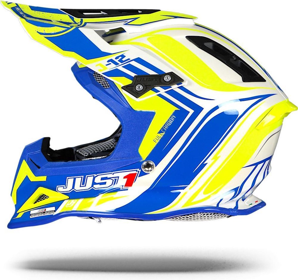 Casque Motocross Trendy T-902 Mach-1 bleu jaune - différentes tailles