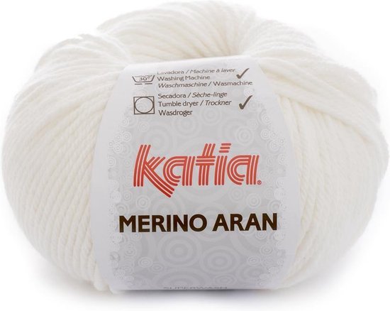 Katia Merino Aran - 03 ecru - Merinogaren