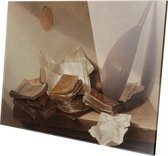 Stilleven met boeken | Jan Davidsz. de Heem | Plexiglas | Wanddecoratie | 40CM x 60CM | Schilderij | Oude meesters | Foto op plexiglas