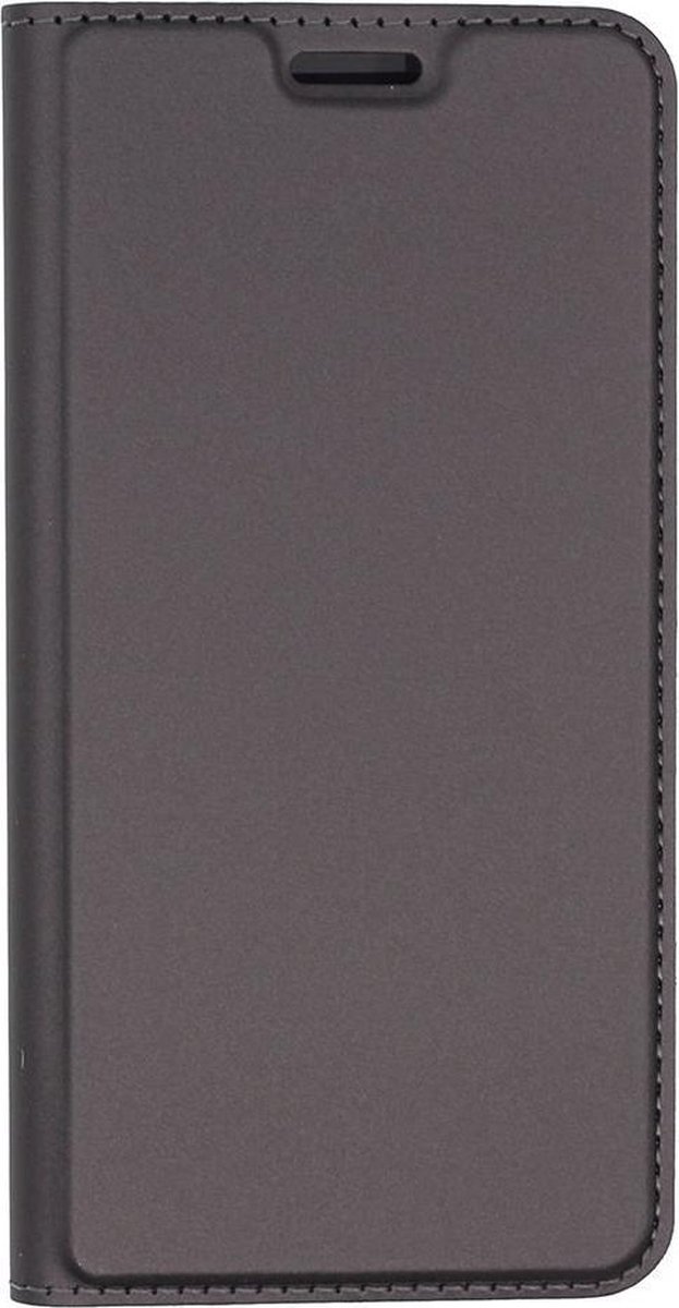 DUX DUCIS - Geschikt voor - Huawei Y9 (2018) Hoesje - Book Case Business Grijs