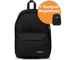 Eastpak Out of Office Rugzak Black + Regenhoes Eastpak | bol.com
