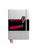 Leuchtturm notitieboek puntjes neon roze