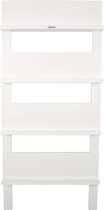 MaximaVida wandrek Jamie wit boekenrek - tijdschriftenrek - 180 x 80 cm
