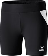 Erima Atletiek Short Tight Dames - Zwart / Wit | Maat: 38