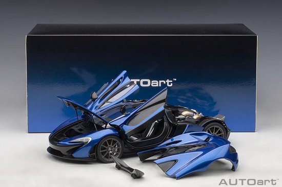AUTOart McLaren P1 - Zeer gedetailleerd schaalmodel in Azure Blue