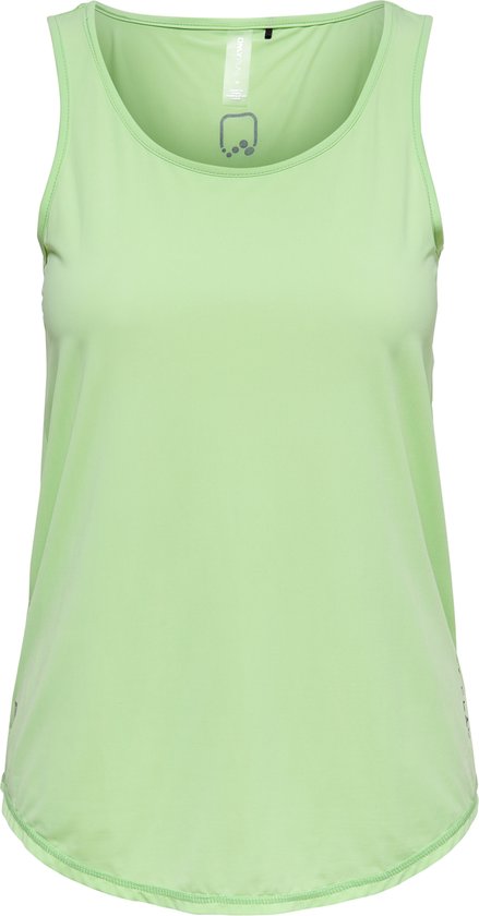Only Play Performance Mouwloze Sporttop - Green Ash - Maat XS