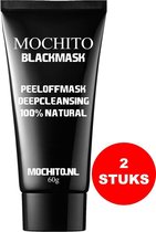 Mochito Black Mask | Anti Black Head Masker | Black Head Mask | 50ml | 2 Stuks