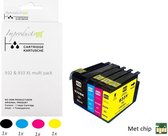 Improducts® Inkt cartridges - Alternatief Hp 932 XL 933 XL 932XL 933XL SET new chip v4