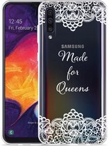 Galaxy A50 Hoesje Made for queens - Designed by Cazy