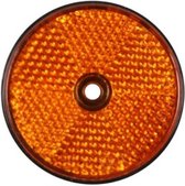 Benson Schroefbevestiging Reflector - Rond - 60 mm - Oranje