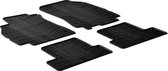 Gledring Rubbermatten passend voor Renault Megane III 2008- (T profiel 4-delig)