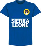 Sierra Leone Team T-Shirt - Blauw - XXXXL