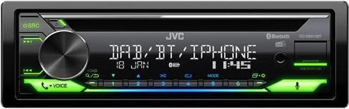 JVC KD-DB912BT 1 DIN autoradio