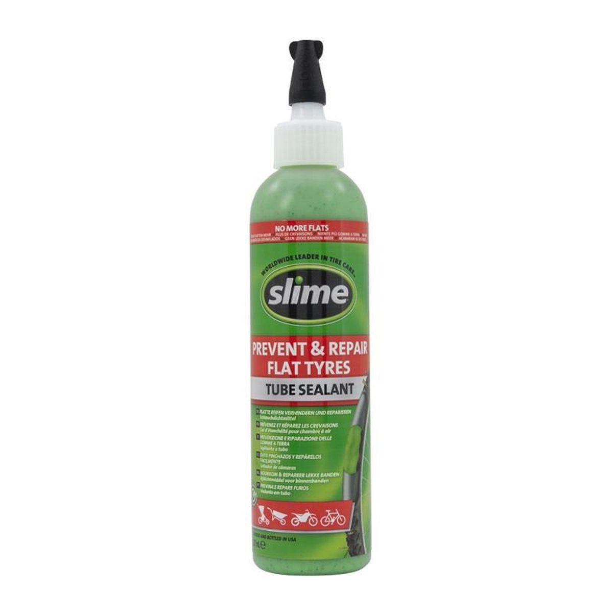 Slime Bandenreparatie Vloeistof 237ml – Microvezeltechnologie – Voor Tubeless Banden – Snel en Gereedschapsvrij thumbnail 4