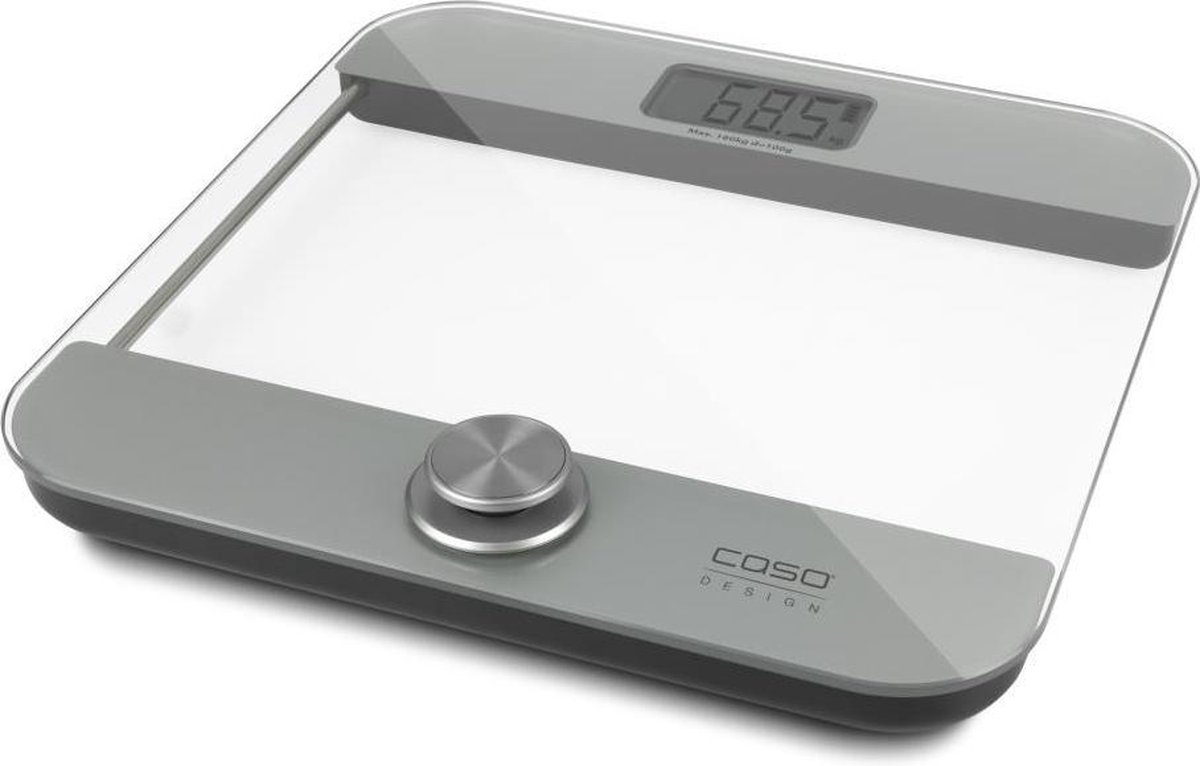 CASO Body Energy - Personenweegschaal - Zonder batterijen - 180 kg - Glas |  bol.com