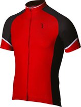 BBB fietsshirt korte mouwen / BBB Jersey Comforfit s.s. Red/Black/White-L