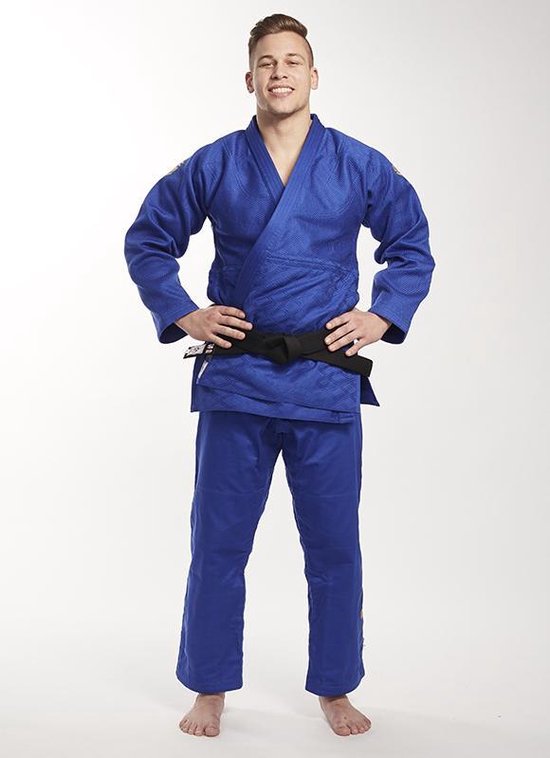 Ippon Gear Legend regular IJF gekeurde blauwe judojas (Maat: 150) - IPPONGEAR