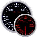 Performance Instrument Zwart Turbodruk 2,0>1 bar 52mm | - Instrumenten - meters