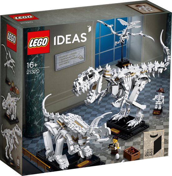 LEGO Ideas Dinosaurusfossielen - 21320 | bol.com