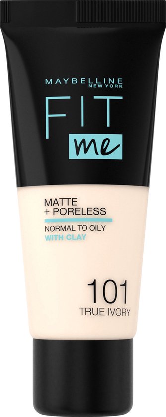 Maybelline Fit Me Matte & Poreless Foundation - 101 True Ivo
