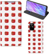 Geschikt voor Samsung Galaxy S20 Plus Flip Style Cover Paprika Red