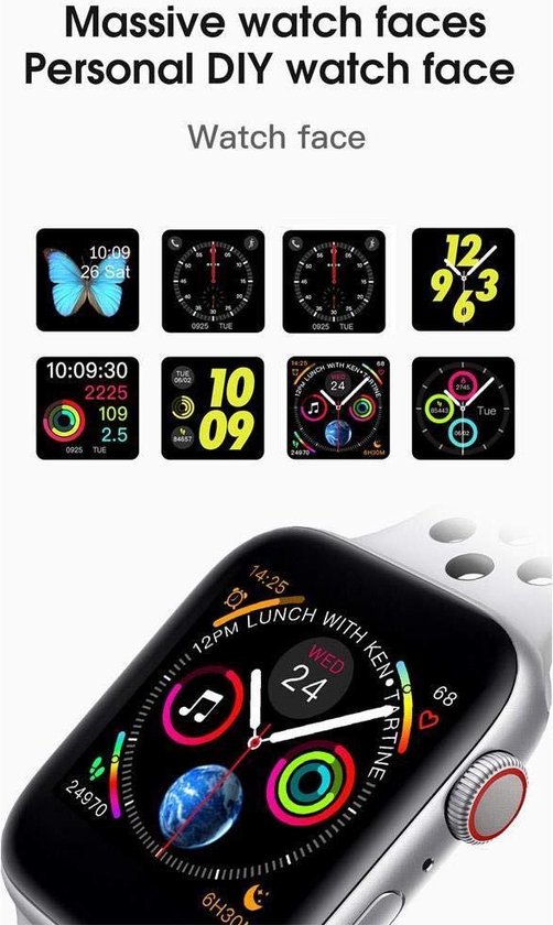SmartWatch-Trends S10 - Dames Smartwatch - Android - Rose Goud | bol.com