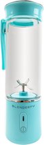 Draagbare Blender by Blenderfy - Kleur Blauw  - Portable Blender - Smoothie maker - Shake maker - USB oplaadbaar - Blender on the go - Blender voor onderweg - cocktail maker - Draadloze Blend