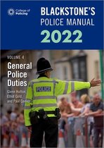 Blackstone's Police Manuals Volume 4