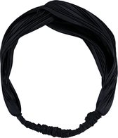 Sarlini Fashion Elastische haarband Bow | Zwart
