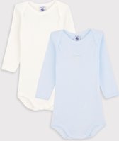 Petit Bateau Set van 2 Baby Jongens Rompertje - Maat 92/98