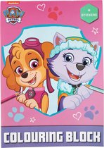 kleurboek Paw patrol met stickers