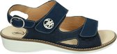 Ganter 205848 - Volwassenen Sandalen met hak - Kleur: Blauw - Maat: 40