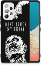 Smartphone Hoesje Super als Cadeautjes voor Hem Geschikt voor Samsung Galaxy A53 Back Case TPU Siliconen Hoesje met Zwarte rand Zombie