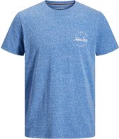 Jack & Jones T-shirt Dusty Classic Blue (Maat: 6XL)