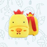 Kuiken backpack - Chicken Little - Peuter rugtas – rugzak Schooltas voor Peuters/Kleuters – Jongens en Meisjes | Kinderrugzak | Kinder rugzak | Dieren | Schooltas | Peuterspeelzaal