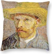 Kussenhoes zelfportret Vincent Van Gogh  (dubbelzijdig)