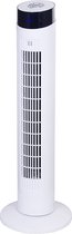 CoolFan CF202 - Stille Torenventilator - Wit - Afstandsbediening - Kolomventilator met Luchtreiniger Ionisator - Ventilator Staand