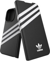 Cover adidas OR Booklet Case PU FW21 voor iPhone 13/13 Pro zwart/wit