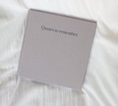 Quotes to remember - uitsprakenboek Dark Beige