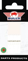 Bull's Nylon The Original Shaft + ring Short White 5-pack
