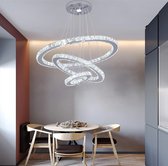 Kristallen 3 Ring Kroonluchter - Crystal Led Lamp - Woonkamerlamp - Moderne lamp - Hanglamp - Plafondlamp - Plafoniere