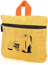 Troika Roll-top sac à dos pliable Oranje/Jaune