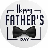 Vaderdag etiketten - Wensetiketten - Happy father’s day stickers #11 - sluitzegels - 40 mm 40 stuks