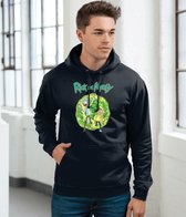 FanFix - College Hoodie - Fair Wear - Rick and Morty Hoodie - Portal - Unisex