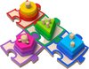 Afbeelding van het spelletje Max & Lea Educatieve Houten 3D Puzzel - Puzzel voor Kinderen - Educatief - Duurzaam - Speelgoed 1 jaar