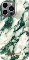 iDeal of Sweden iPhone 13 Pro Max Backcover hoesje - Fashion Case - Calacatta Emerald Marble