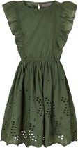 Creamie groene zomerjurk maat 140