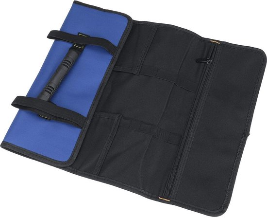 Canvas roltas/ gereedschapfoudraal 20 vakken