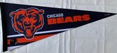 USArticlesEU - Chicago Bears - NFL - Vaantje - American Football - Sportvaantje - Pennant - Wimpel - Vlag - 31 x 72 cm
